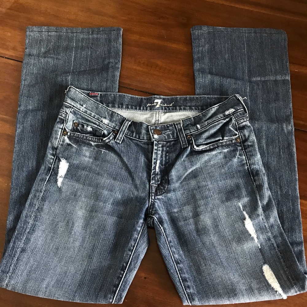 7 for all Mankind bootcut Size 27